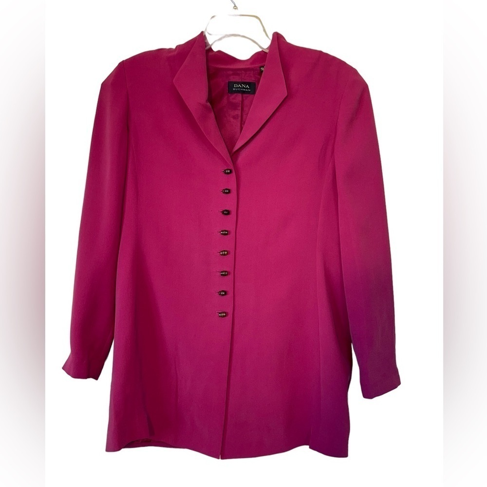 NWT - Dana Buchman Silk button up Blouse. Size 14 New old stock - Picture 3 of 9